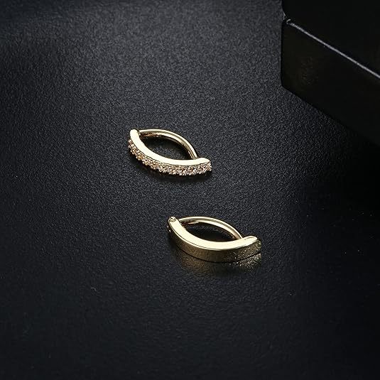 European and American navel ring suit simple classic puncture jewelry combination round inlaid zircon navel ring cross-border wholesale