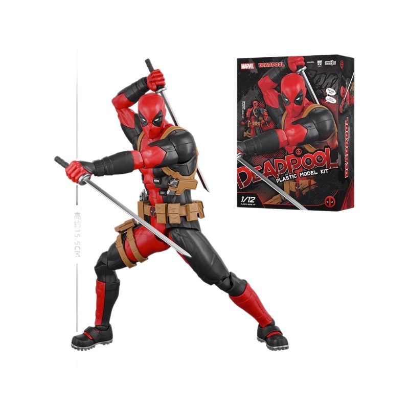 Authentic Panle Hero Avengers Marvel Deadpool Assembled Arm Movable Model Hand Model Animation Toy