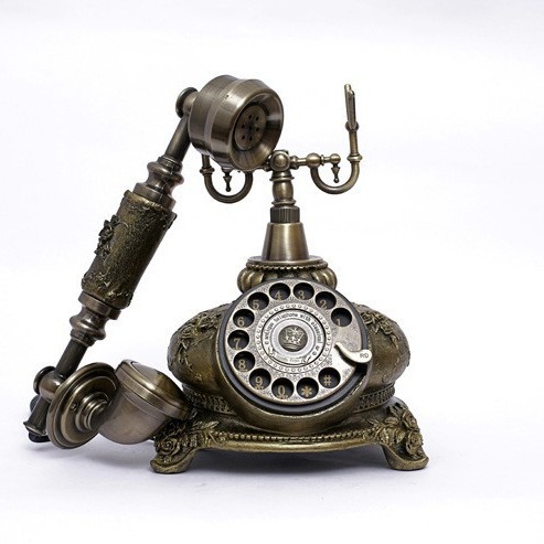 Zhizhen factory antique telephone turntable old-fashioned European style creative fashion retro landline 108