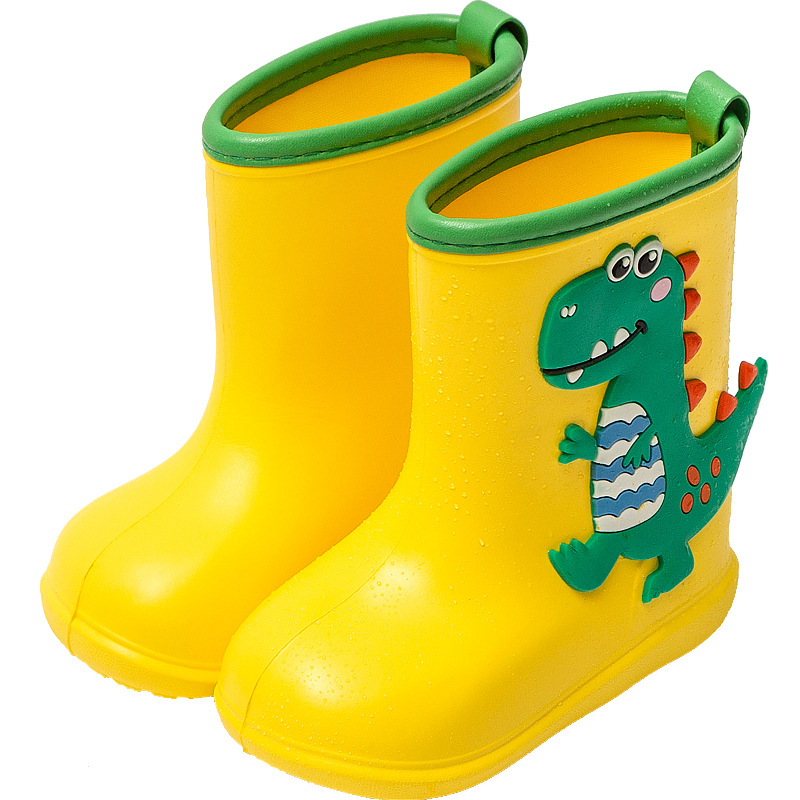 Happy Mary Summer Children's Rain Boots Cartoon Figure Boys and Girls Rain Boots eva Student Rubber Shoes Four Seasons Children's Water Shoes