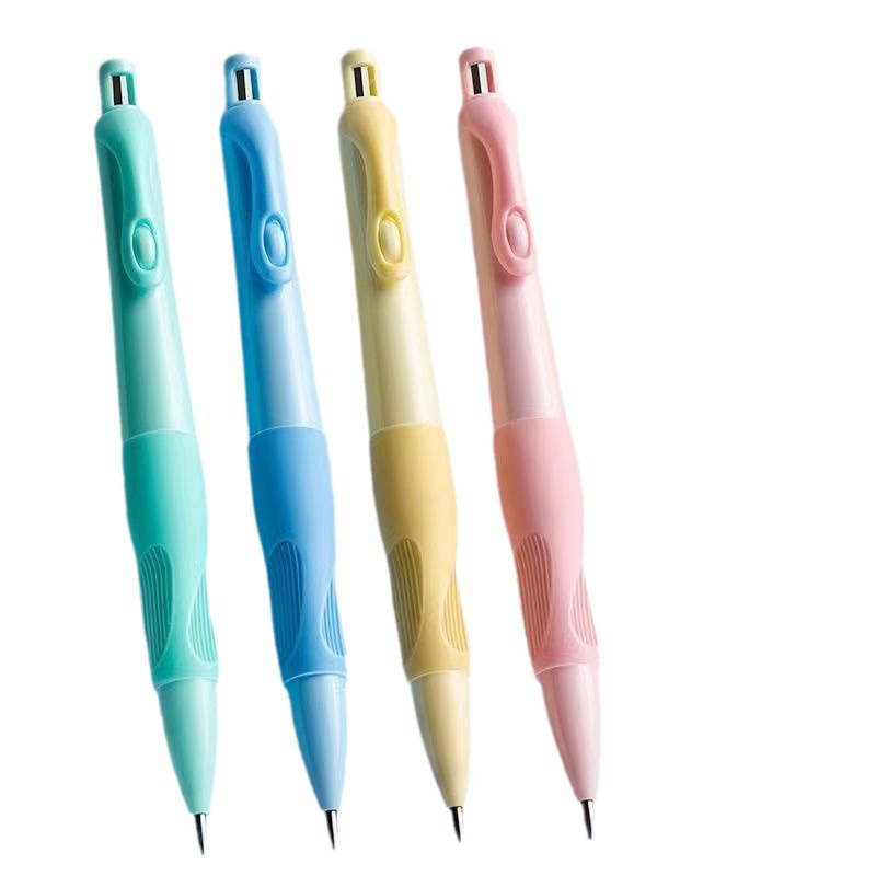 Tianzhuo Dolphin Positive Pencil 2.0 Automatic Children's Primary School Students Special Press Candy Color Three Finger Positioning