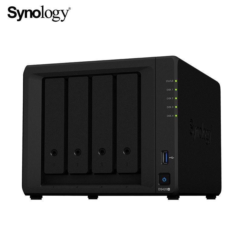 Synology Ds420+ 4-Bay Network Storage Server Nas Private Cloud Disk Array