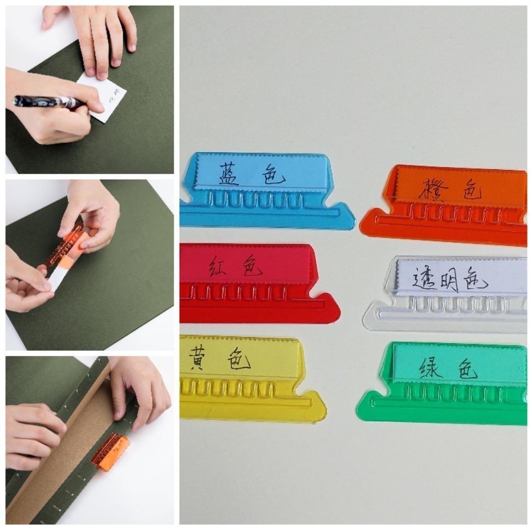 Индекс прозрачный цветной ПВХ зажим для ярлыков суб ПВХ зажим мягкие зубцы зажим для карточек прозрачный цветной зажим для ярлыков