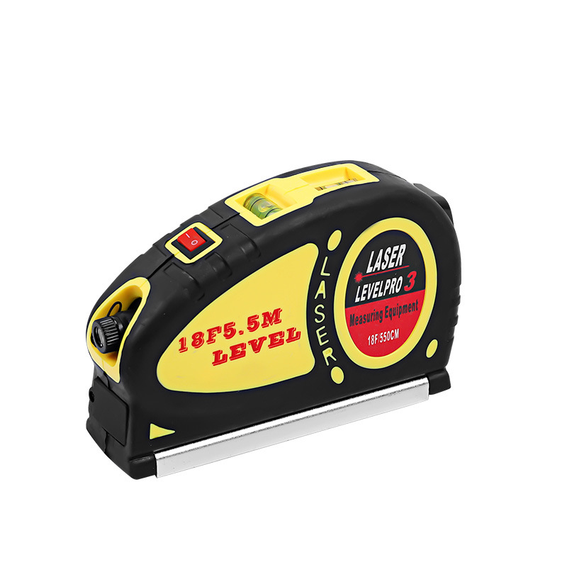 Cross-Border Laser Tape Measure Distance Meter Infrared Steel Tape Measure High-Precision Electronic Ruler Measuring Instrument Three-In-One Measurer