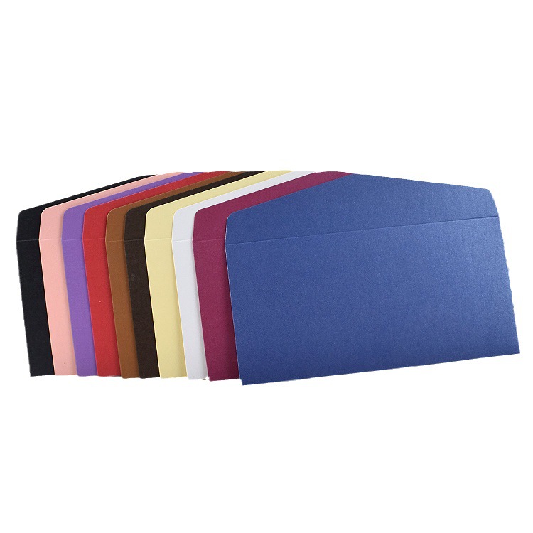 Spot wholesale Pearl paper envelope hot stamping envelope business envelope invitation letter hot stamping logo