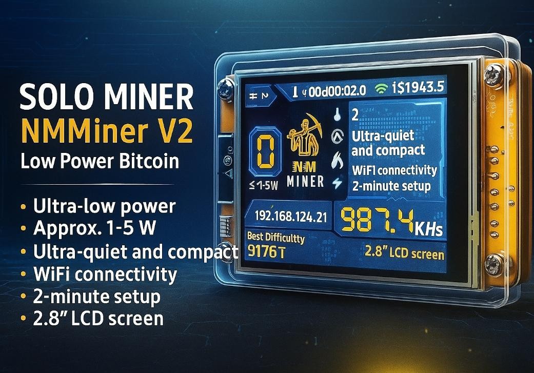 Cross-Border First Choice Large Quantity in Stock 2.8inch Lotto Machine Nm Miner High Computing Power Low Power Consumption 1010Kh/S