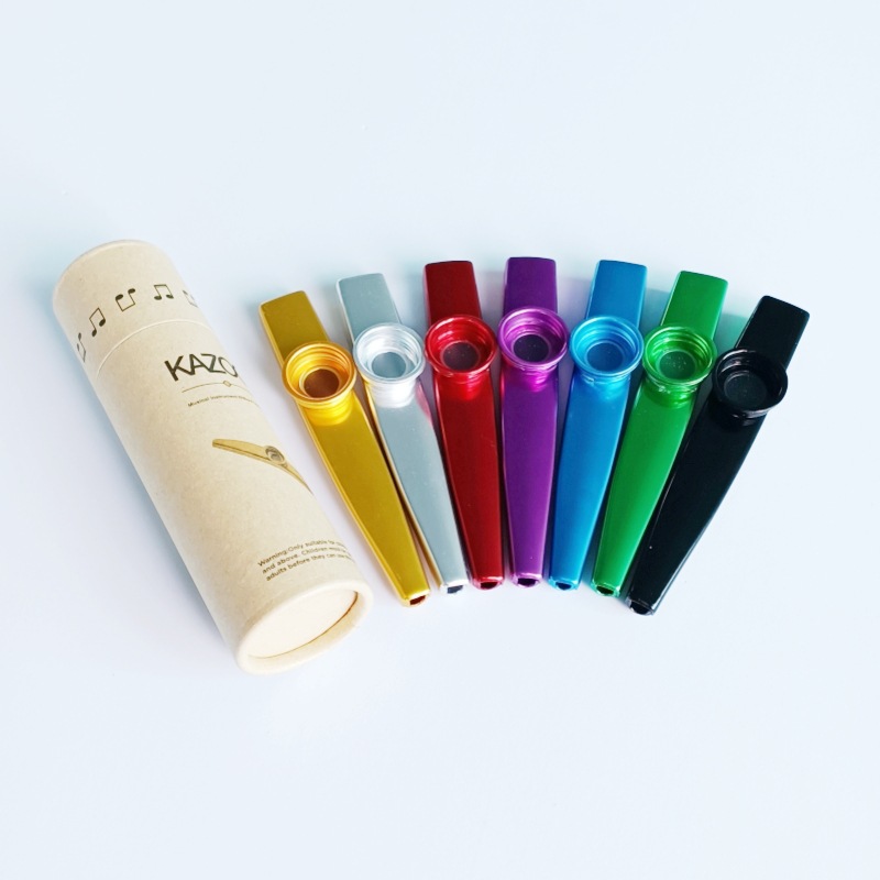 Kazoo Mouthpiece Flute Playing Flute Membrane Instrument Metal Kazoo Mouthpiece Playing Instrument Orff Percussion Instrument