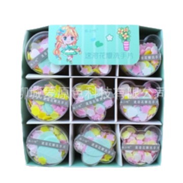 Disposable Instant Hand Washing Soap Flakes Whole Box Outdoor Portable Travel Soap Flakes Whole Box Wholesale Can Be Customized