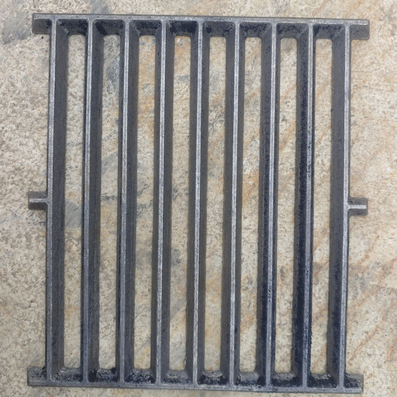 Решетка квадратная прямоугольная для дровяной печи, жаропрочный чугун