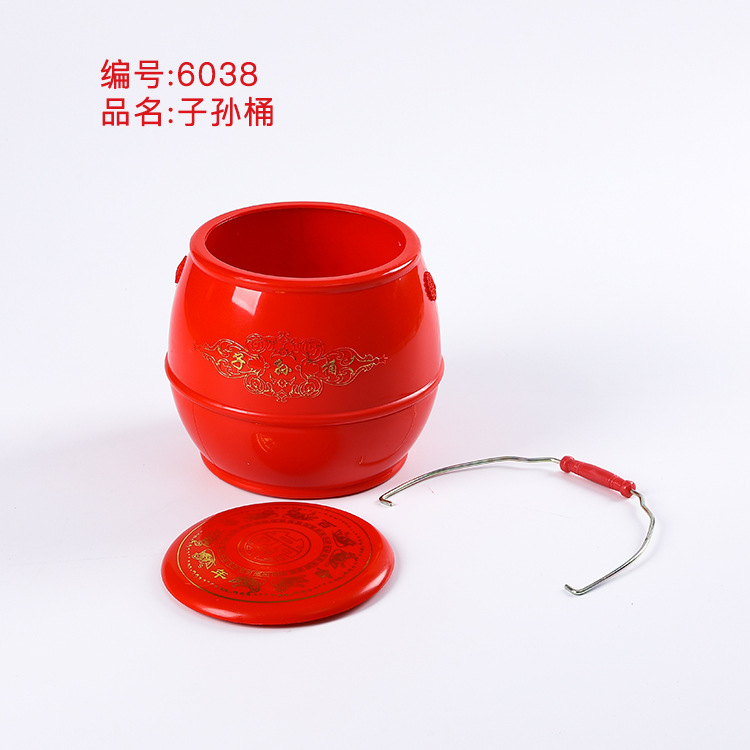 Wedding supplies collection children's bucket women's wedding wedding bucket plastic bridal dowry dowry children's bucket