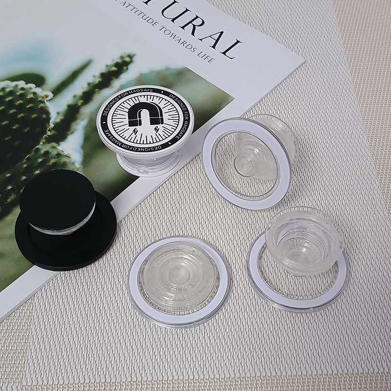 New Hot Selling Magnetic Airbag Bracket Super Permeable Magnetic Transparent Bracket Lazy Telescopic Universal Airbag Bracket Customized