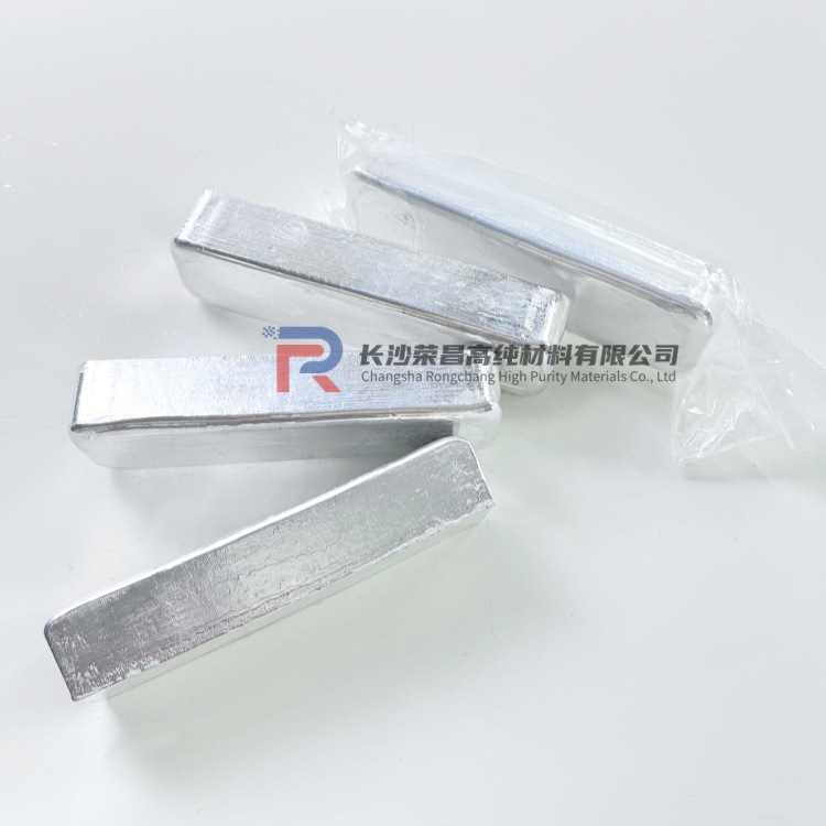 Indium Ingot 99.995% High Purity Gb 7440-74-6 for Indium Wire, Indium Granules Semiconductor Material
