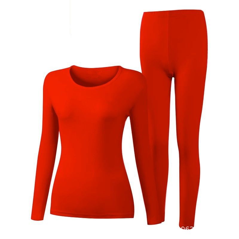 2025 Year of the Snake This Year of Life Gift Red Autumn Clothes and Pants Bottoming Underwear Men's Cotton Women's Parents Warm suit