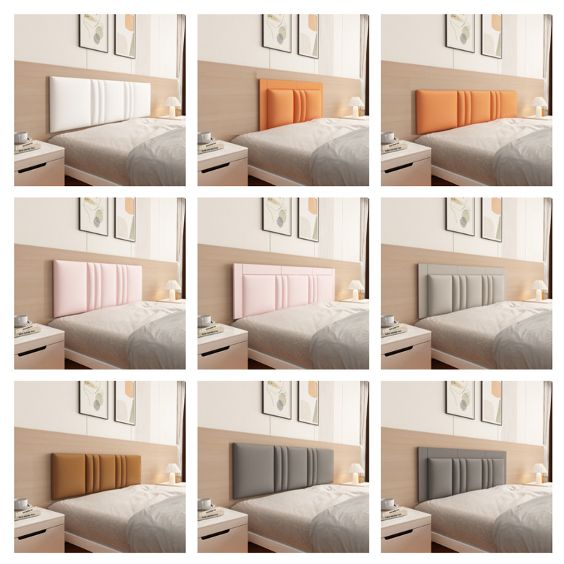 Bedroom Hotel B&B Kang Surround Soft-Packed Headboard Backrest Classic Tatami Soft-Packed Wall Surround Splicing Wall Decoration