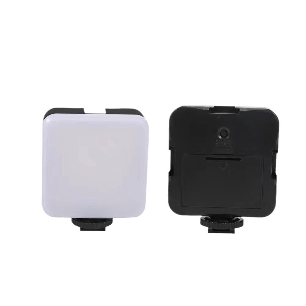 Three-color pocket light RGB rechargeable mini clip computer camera mobile phone selfie live light tofu light