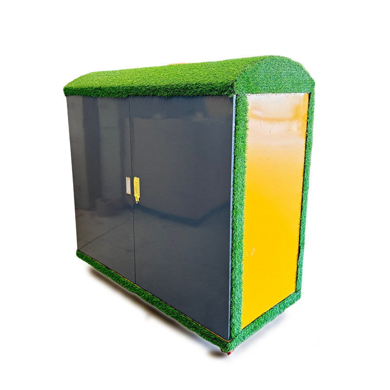 Kindergarten Graffiti Cabinet Outdoor Toy Storage Children's Storage Cabinet Toy Grid Cabinet Outdoor Multi-Functional Bookcase