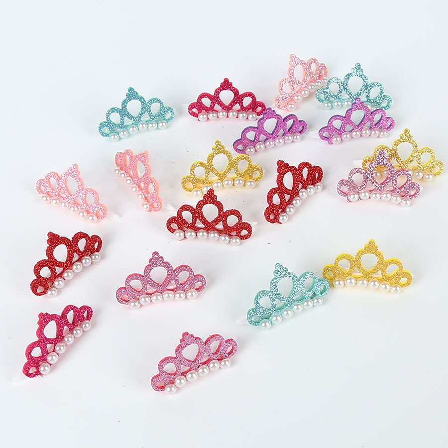 Новые аксессуары для домашних животных, заколка в форме лягушки с жемчугом для собак, Тедди, Йоркшир