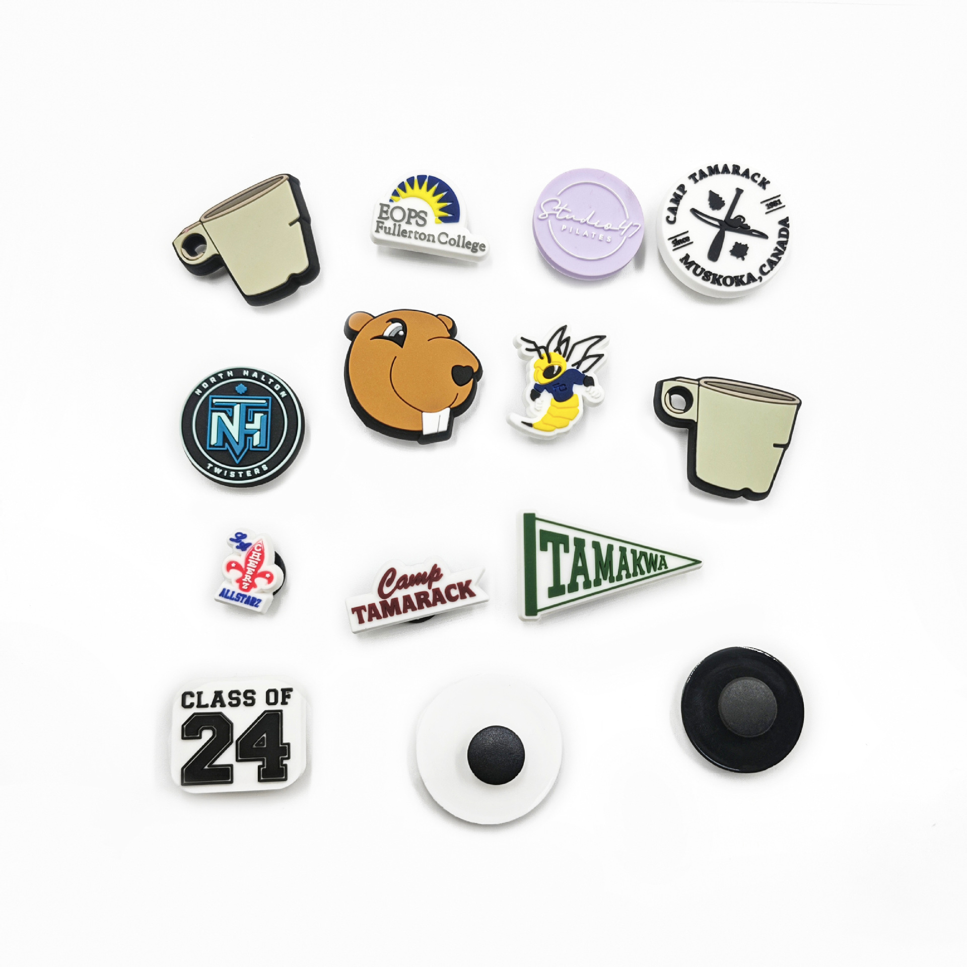 Amazon Cross-Border Clogs Accessories Pvc Soft Rubber Shoe Flower Shoe Buckle Cute Cartoon Cute Garden Shoe Decoration Available