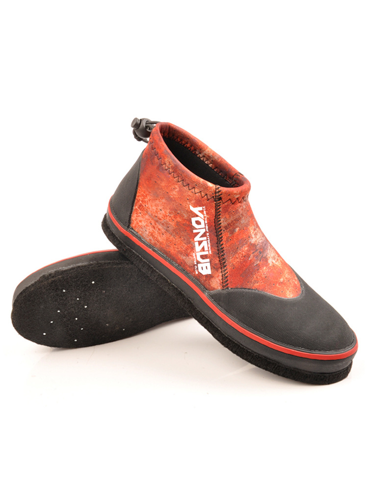 Fishing Shoes Yonsub Rock Fishing Shoes Professional Sea Fishing Non-Slip Steel Nail Felt Bottom Rock Fishing Reef Climbing Shoes Men's and Women's Sea Fishing Shoes