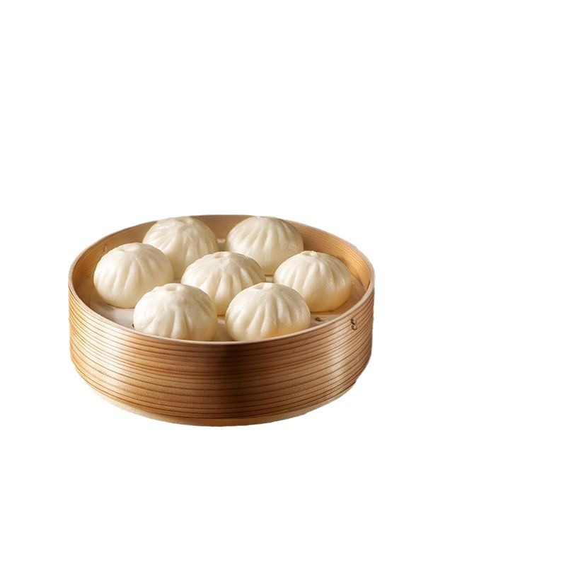 Spicy Style Shengzhou Old Dough Xiaolongbao Black Pork Xiaolongbao Instant Breakfast Semi-Finished Breakfast Quick-Frozen Pastry