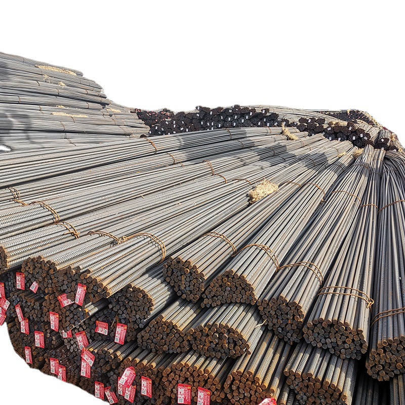 Threaded Steel Bars from Steel Mills, Grade 3 Steel Rebar Hrb400E, Construction Steel Bars, Precision-Rolled Earthquake-Resistant Grade 4 Threaded Steel