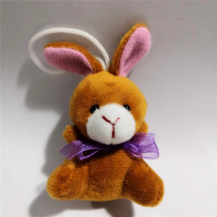 Amazon 6cm twisted eggshell plush forest animal pendant super soft fabric small animal suit