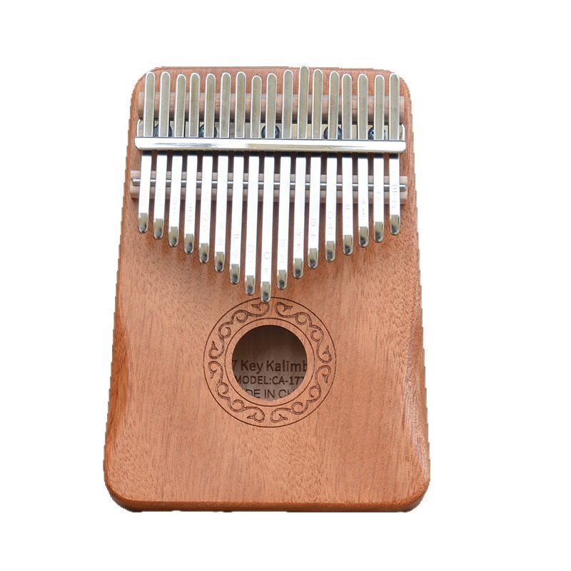 in stock wholesale Kalinba thumb piano 17-tone 21-tone portable box peach blossom core thumb piano decompression instrument cross-border