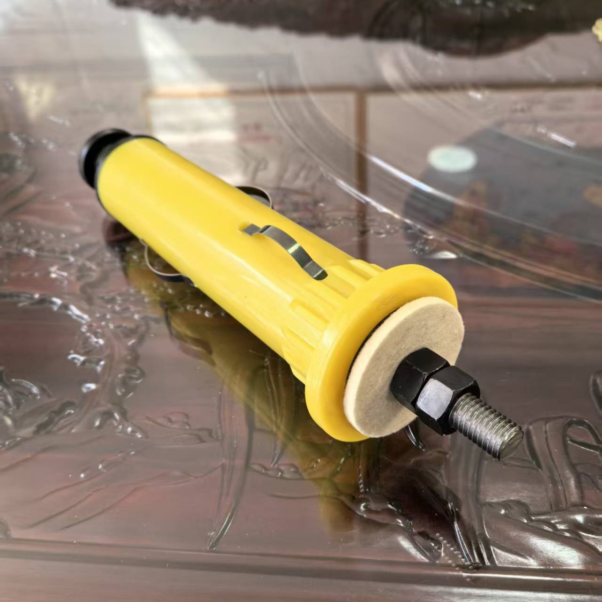 Single-Sided Fixed Shaping Tension Cylinder Core Tension Cylinder Shaft Tension Yarn Frame Cylinder Shaft Tube Rack Tension Cylinder Tensioner