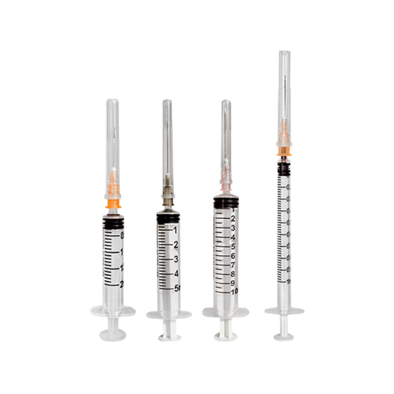 Medical syringe screw socket disposable dispensing 1/2/5/10/20ml 1 ml sterile syringe with needle