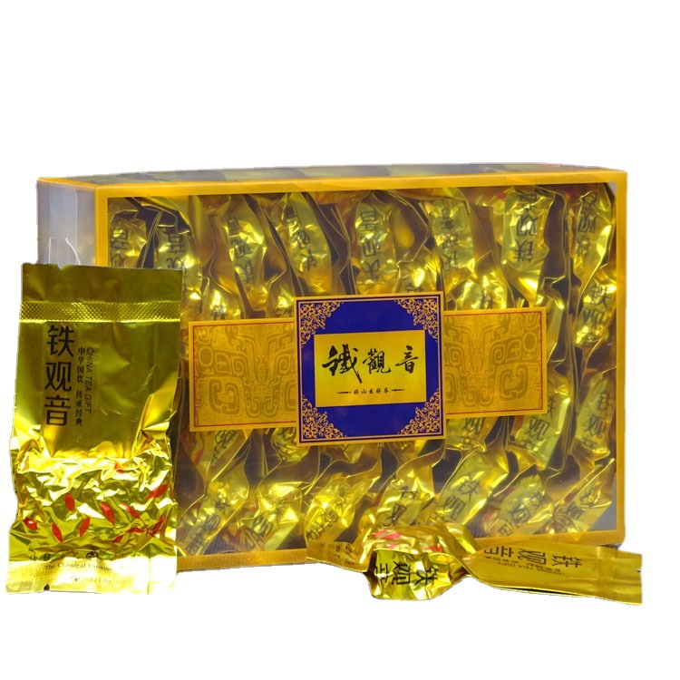 Wholesale Fujian New Tea Tieguanyin Dahongpao Jin Junmei Small Black Tea pc Boxed Small Package Tea Green Tea