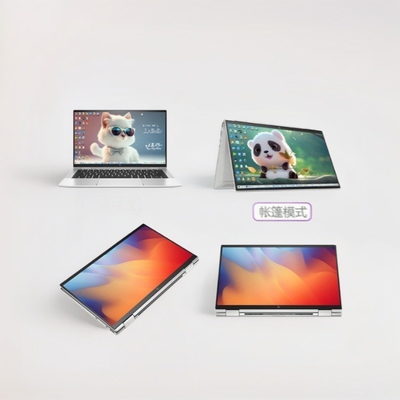 German 2026 Popular Model Manufacturer 13.3inch Netbook Capacitive 360-Degree Touch Drawing Screen Quad-Core Business Office