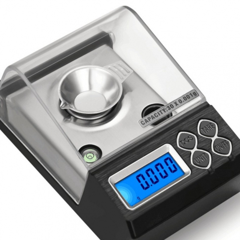 Popular Foreign Trade Portable Electronic Scale 50G/0.001G High-Precision Carat Scale for Gold Jewelry and Accessories