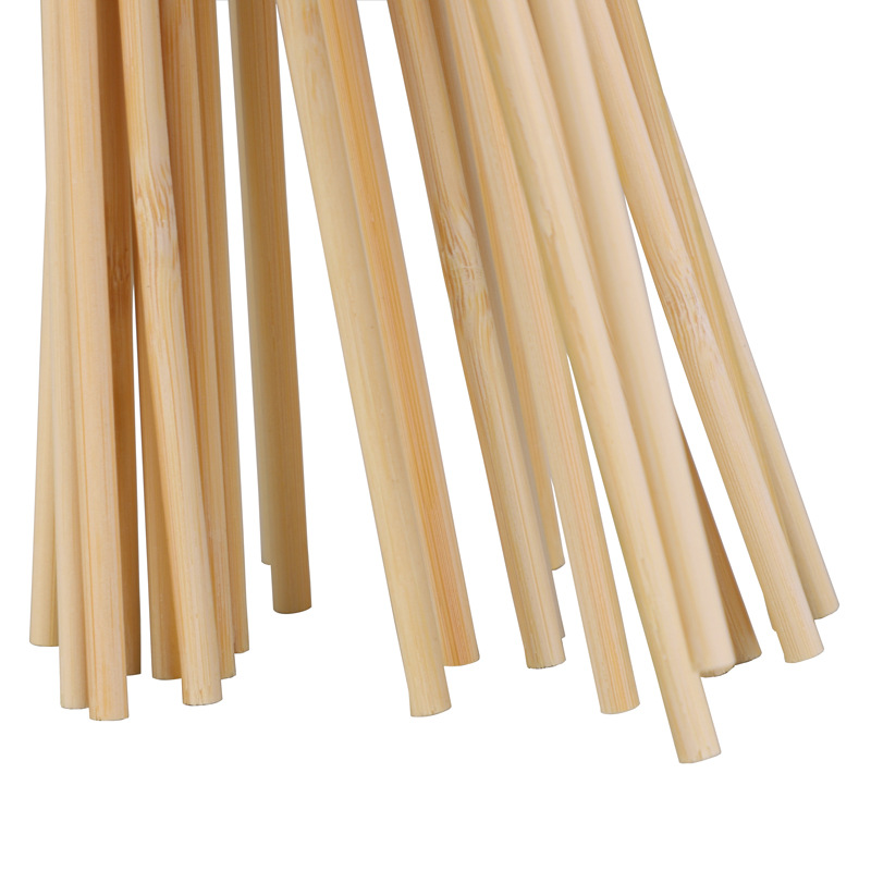 Bamboo Stick DIY Handmade Small Materials 3 mm Assembly Manufacturer Direct Supply Building Model Flat Head Bamboo Stick Small Round Stick