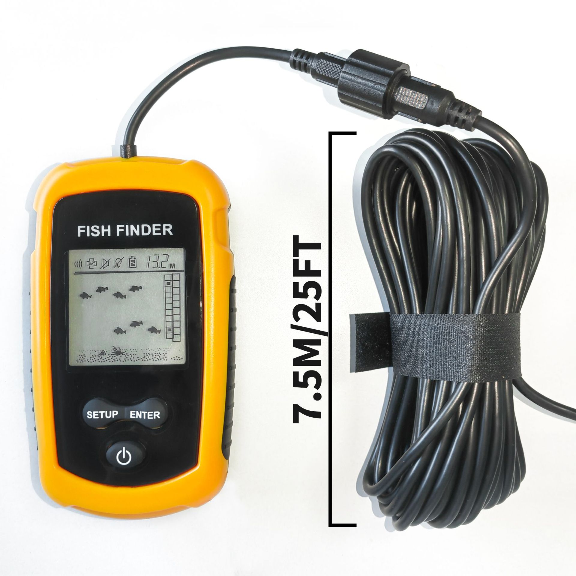 Sonar fishing wired fish finder outdoor supplies fishing gear suitable for sea fishing lake fishing in various scenes