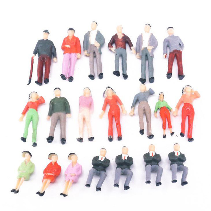 Wholesale DIY Sand Table Character Model Colorfulful Villain Mini Sand Table Model Human Scene Model Scenery Minifigure