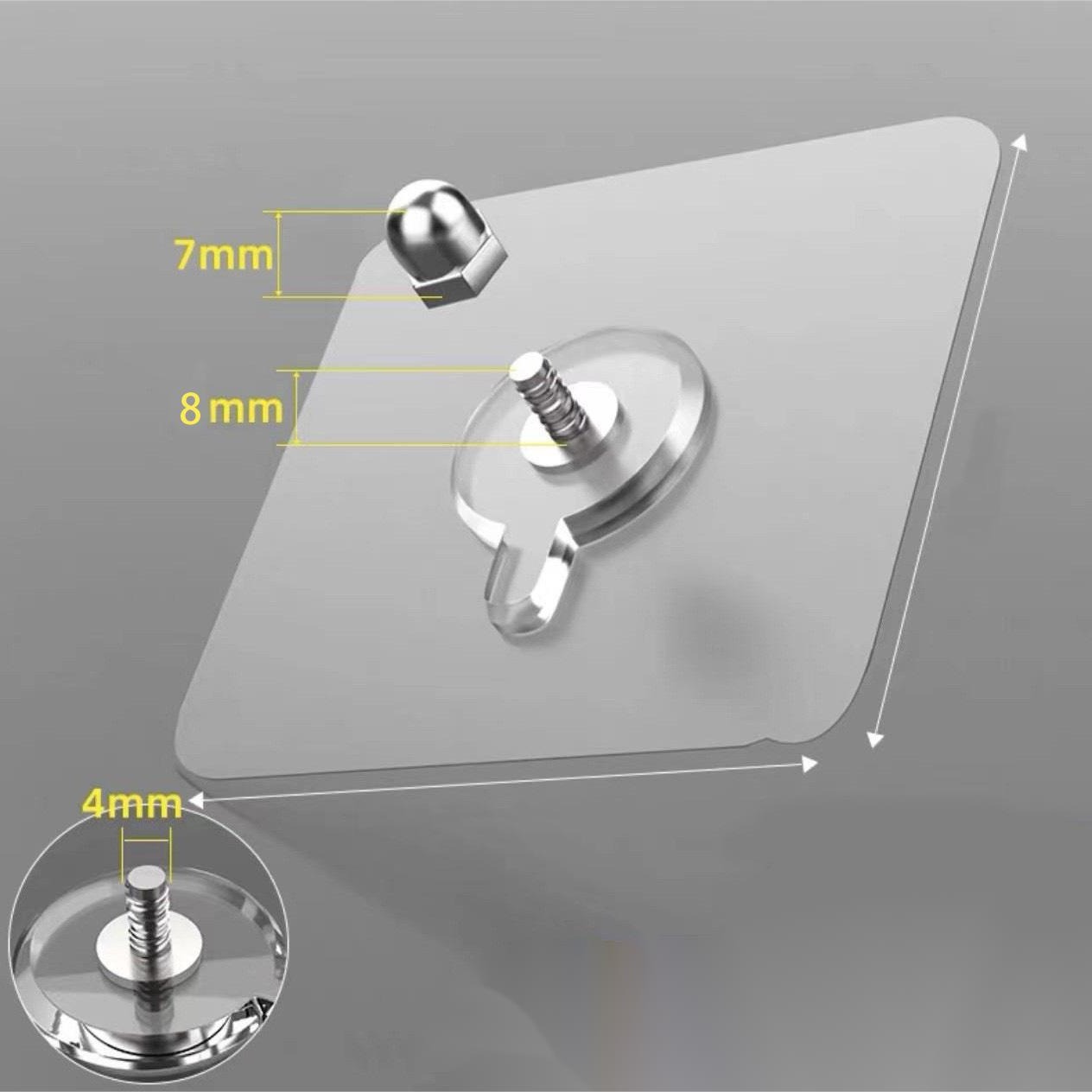 [Foreign trade Hot] seamless sticker punch-free hook screw sticker photo frame wall tile wall nail wall hanging sticky hook batch