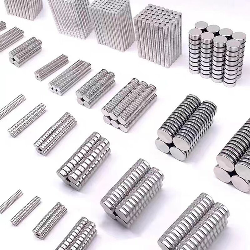 in stock wholesale NdFeB magnet round 2-30mmN35 square magnetic sheet magnetic strong magnetic disc magnet