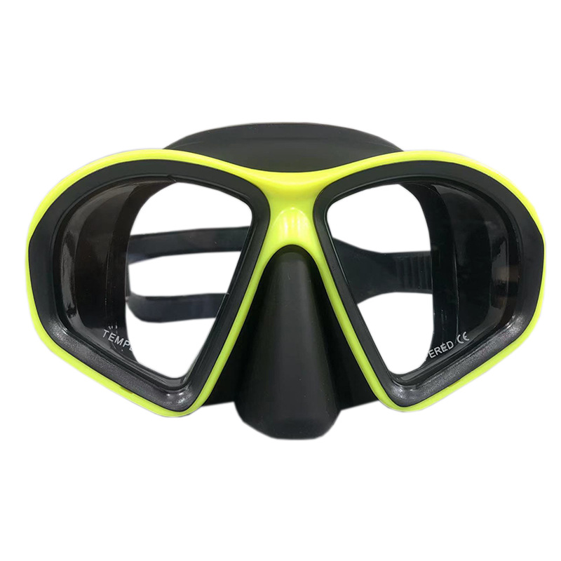 Diving goggles snorkeling Erbao breathing tube suit men and women new large frame silicone mask snorkeling mask diving glasses