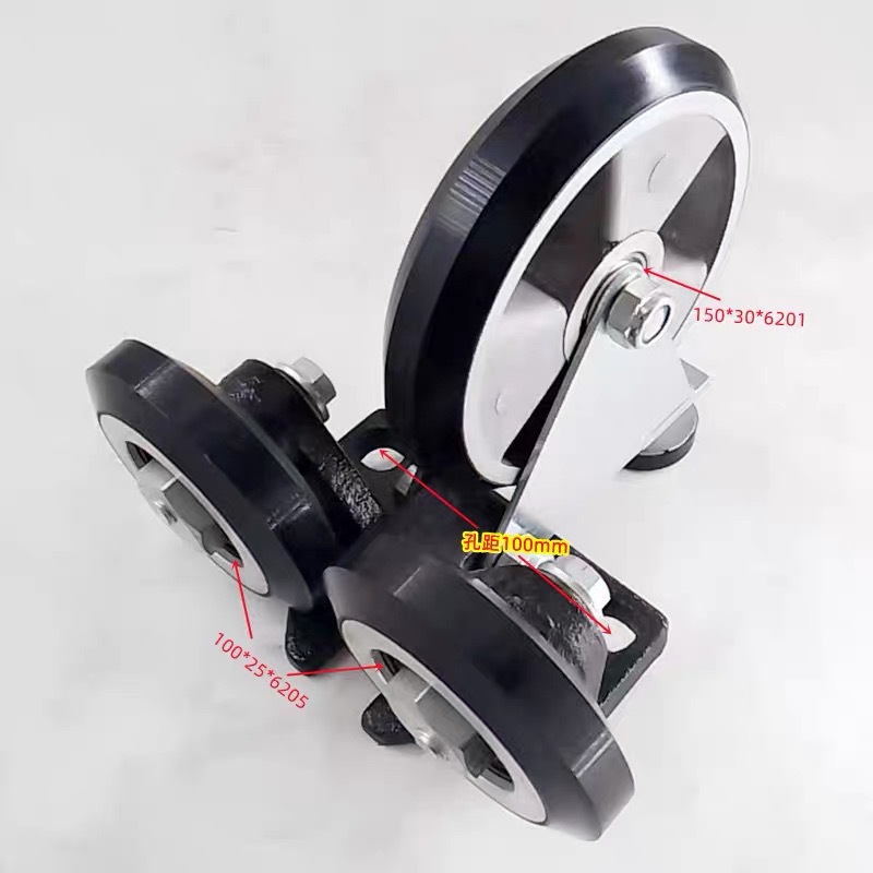 Schindler Elevator R3 Roller Guide Shoe Guide Shoe Wheel 100*25*6205/150*30*6201 High-Speed Elevator Accessories