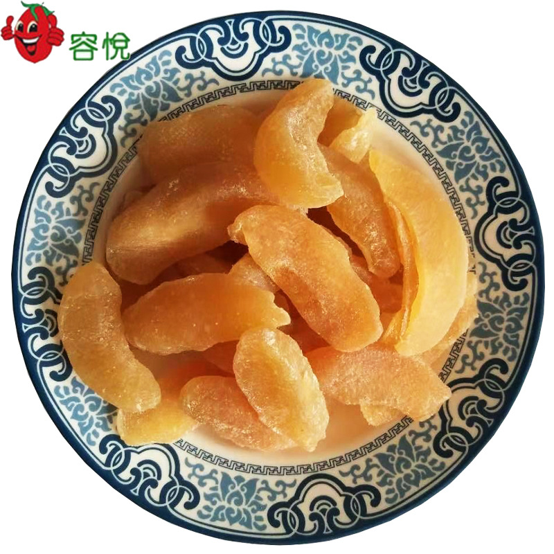Dried peach fruit factory wholesale bulk dried fruit candied leisure snacks suitable for baking and catering can be packed separately