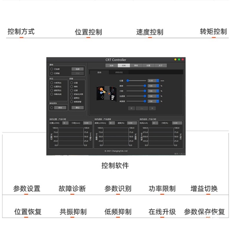 Zhixing Servo Electric Gripper Parallel Two-Finger Force-Controlled Micro-Robot Flexible Industrial Electric Gripper Pm