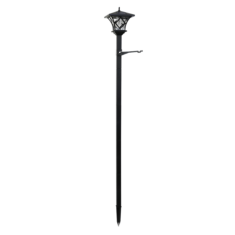 Outdoor Waterproof 1.5m/1.7m Solar Light 2-in-1 High-Power Solar Garden Light Solar Lawn Light