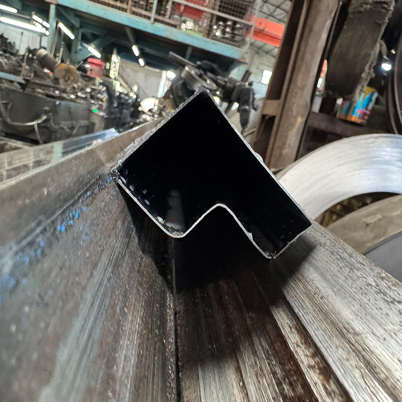 Foshan Stainless Steel Special-Shaped Pipes, Thickened Wear-Resistant Door Frame Pipes, Stainless Steel Welded Pipes, Special-Shaped Pipes for Factory and Machine Room Use