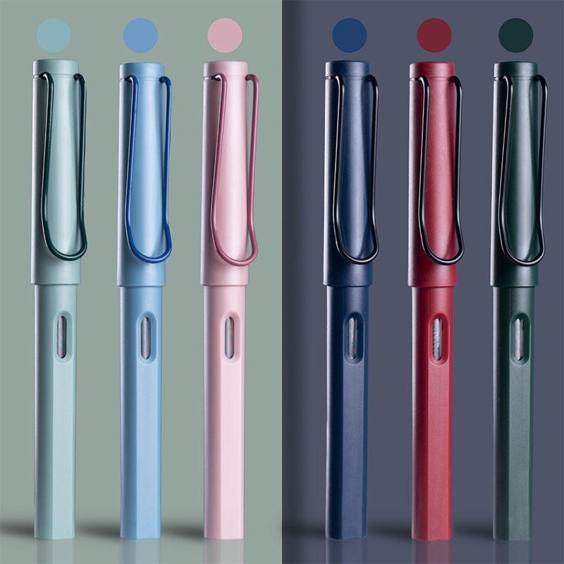 Ручка Morandi для студентов, ручка для письма с заменяемым ретро чернильным мешком, оптовая продажа