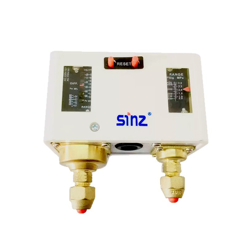 Xinsin Refrigeration Unit High and Low Pressure Single Control Double Control Manual Automatic Reset Pressure Control Switch Relay