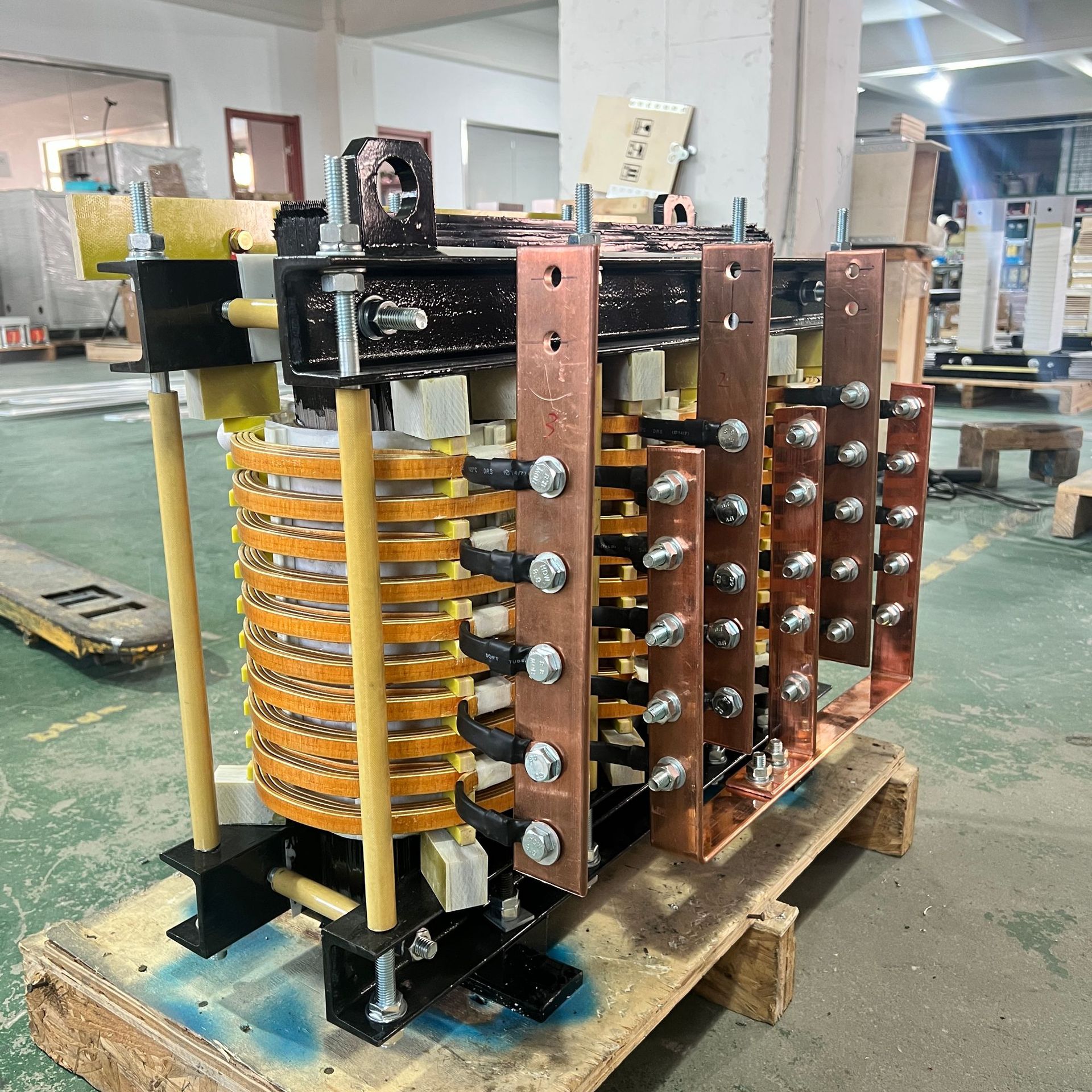 Copper Three-Phase Electric Furnace Transformer 380V220V to 40V50V35V24V8V6V5V Silicon Carbon Silicon Molybdenum Rod Heating