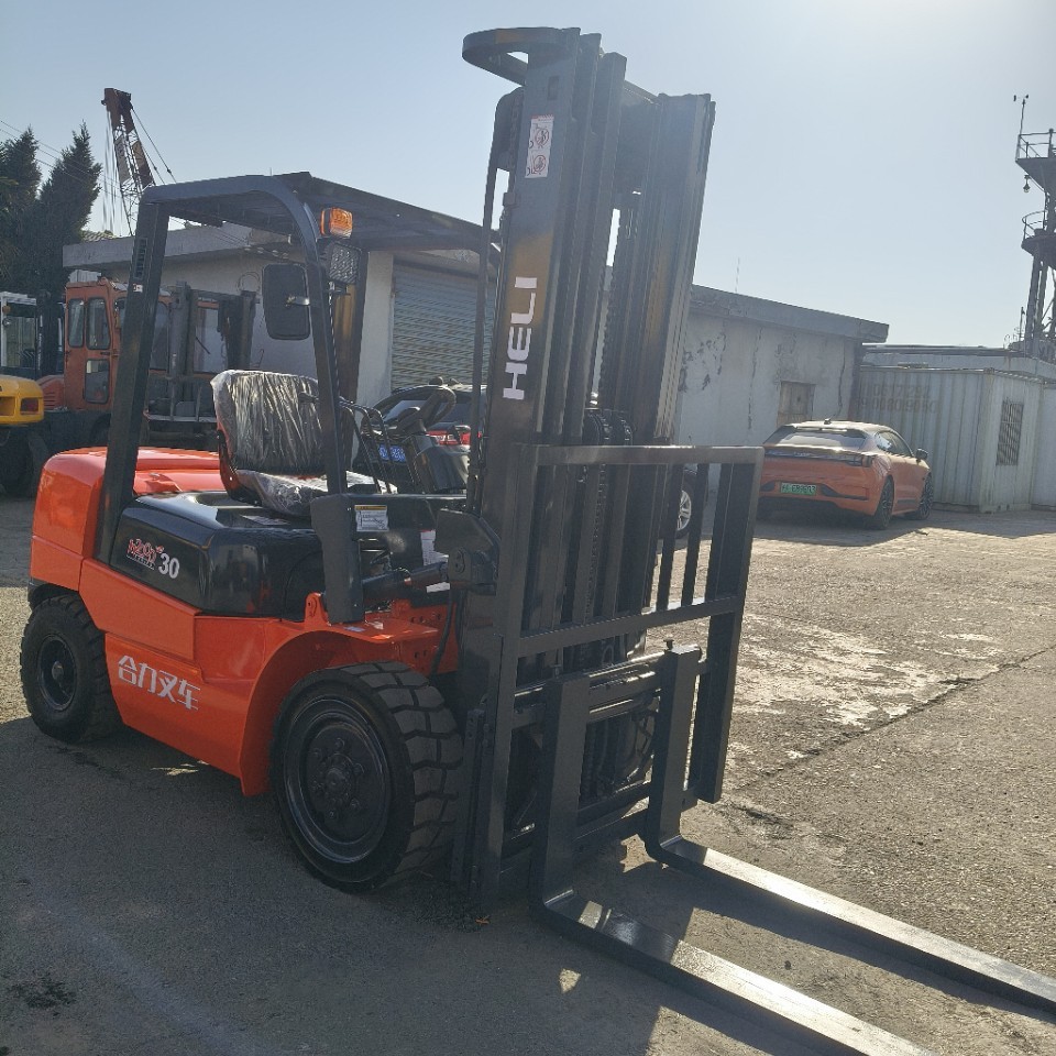 Heli 3 Ton Diesel Forklift Heli Cpcd30 Used Forklift Heli Forklift