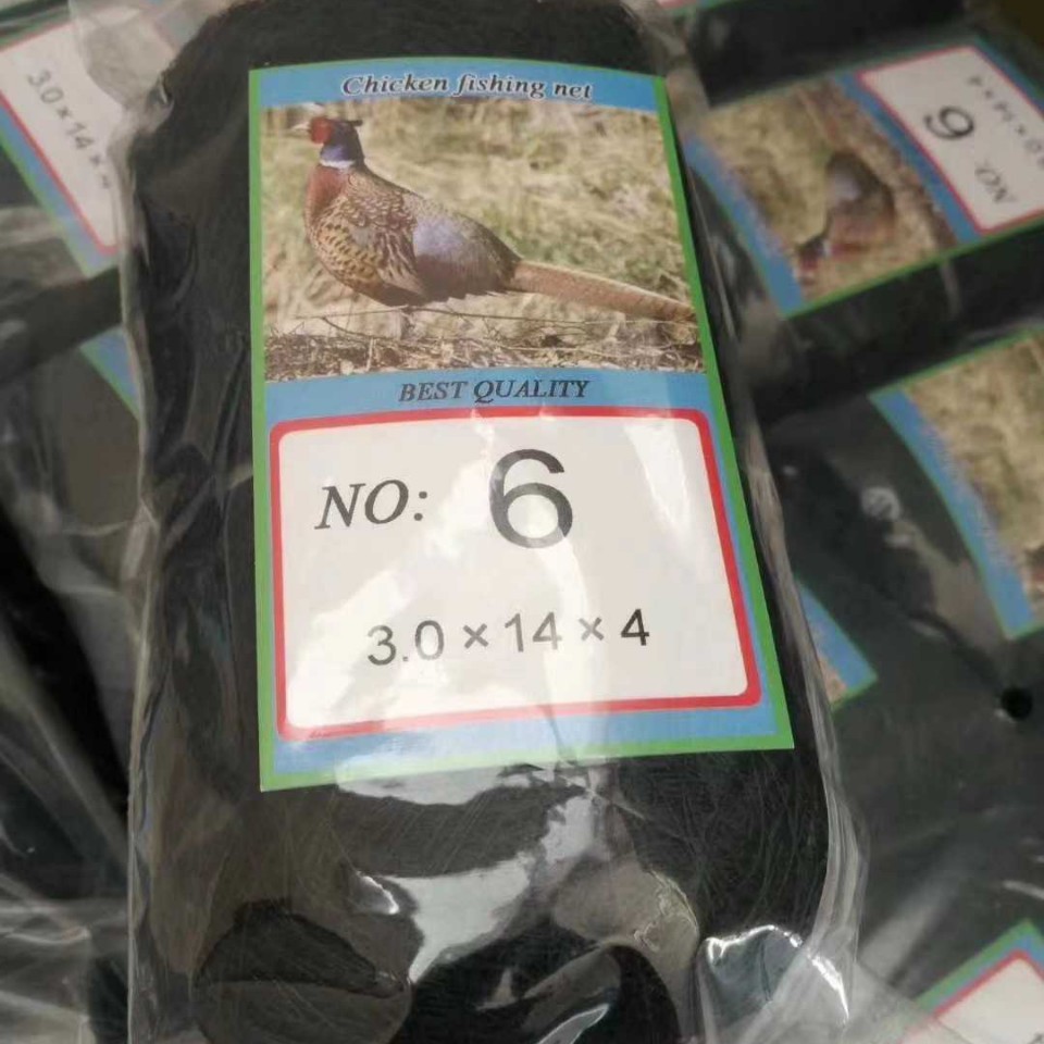 Manufacturer Customizes Outdoor Promotional Cross-Border Supply and Sales of Nylon Bird-Proof Nets with Edging for Thailand and Vietnam