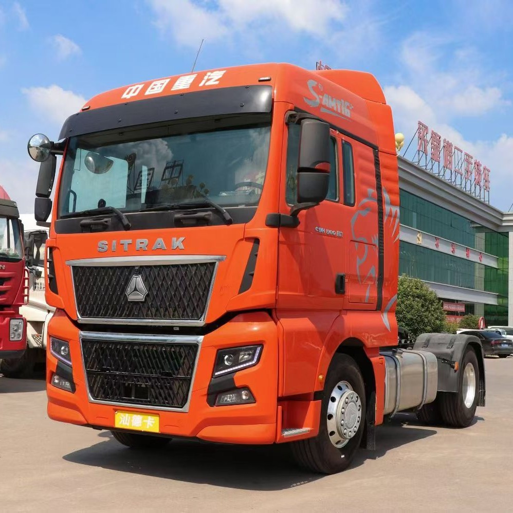 Export Inventory of Sinotruk Shandeka Tractor Truck Front Used Chinese Heavy Truck Inventory Sitrak6X4 Tractor Truck
