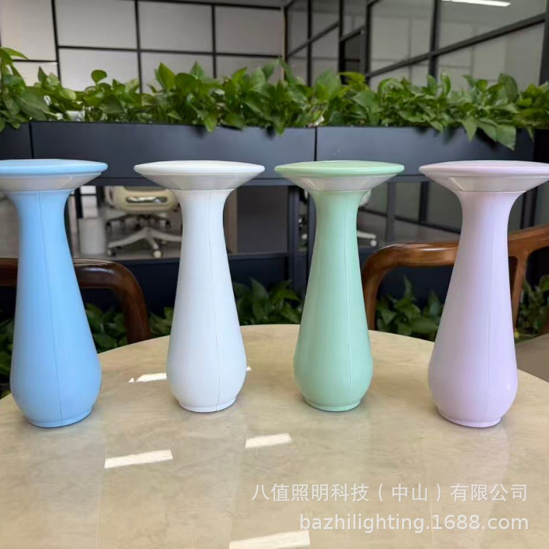 Креативная простая лампа в форме благословляющей бутылки, теплый вазон, атмосферная настольная лампа, креативная перезаряжаемая лампа для B&B